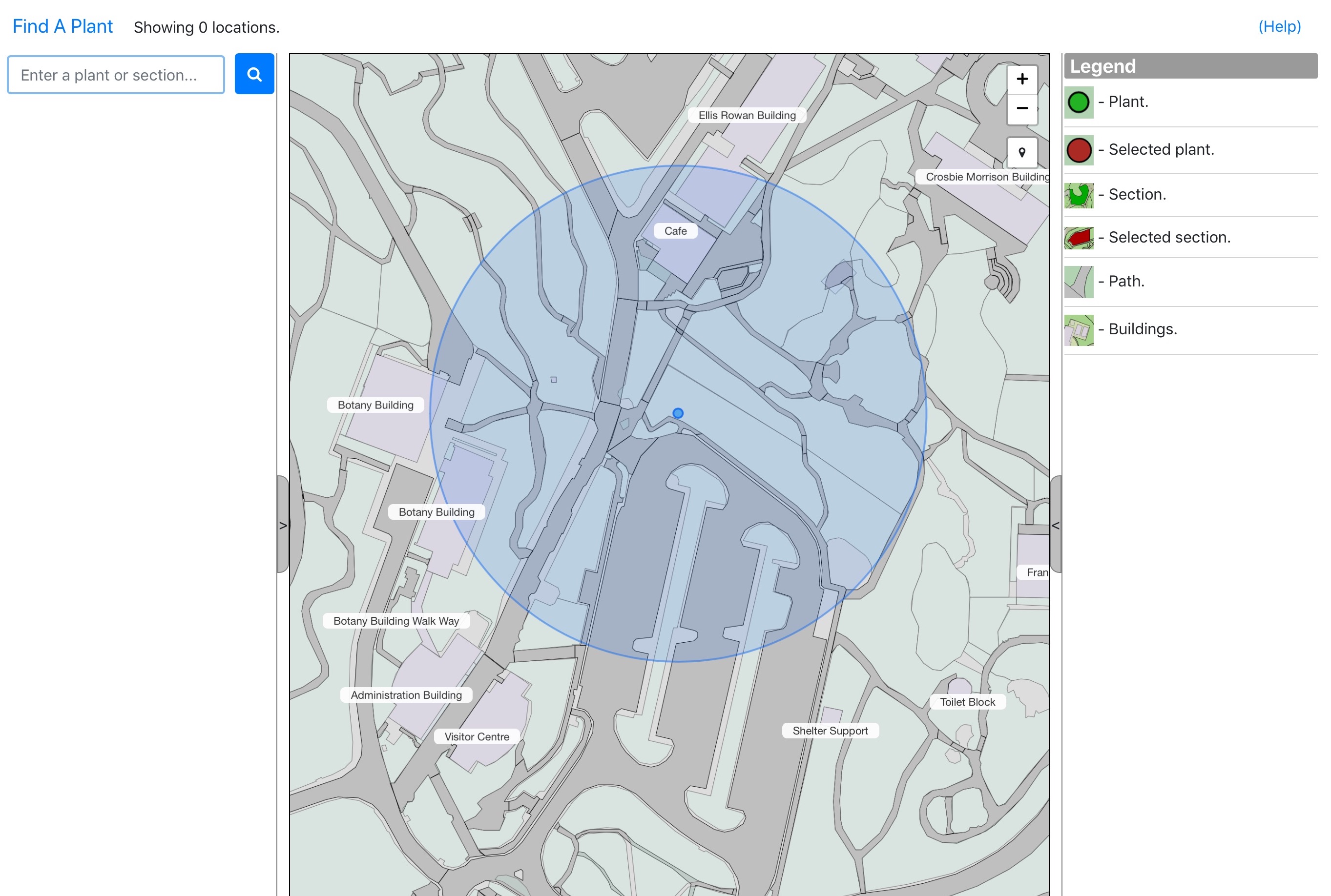 Find a Plant location