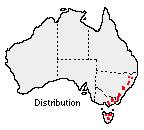 Distribution map for Blechnum penna-marina subsp. alpina