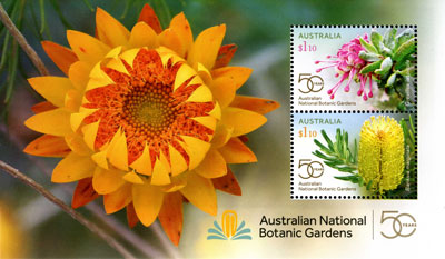 ANBG 50th stamp pack