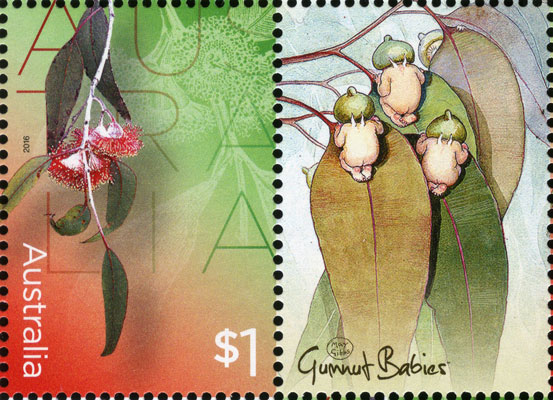 eucalypt stamp