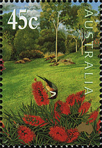 Garden series B stamp