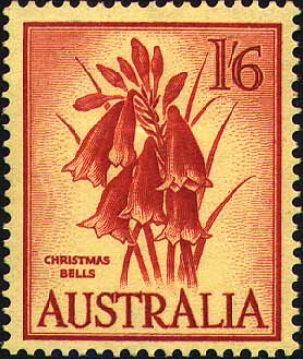 stamp: Blandfordia grandiflora